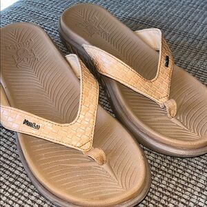 KuaiLu Tan Women's Size 10 Flip Flop  - Lightweight Comfort!!!